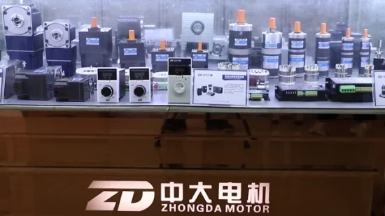 ZD haute performance brosse électrique AC/DC de haute qualité ou moteur à engrenages sans balais fabrication de boîtes de vitesses planétaires pour les solutions d'automatisation