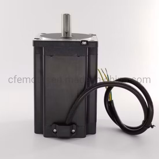 Moteur pas à pas NEMA 34 de 3 phases, série 86 mm, longueur 80 mm, 3 nm
